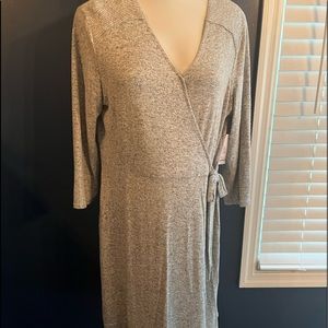 🧡NWT Apt 9 Lightweight Sweater Wrap Dress🧡